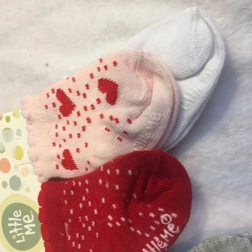 New little me‎ baby socks 0-6m